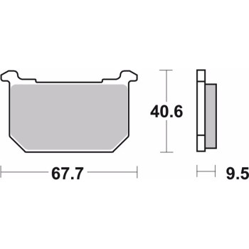 pastillas de freno moto brembo genuinas 07ka0608 2