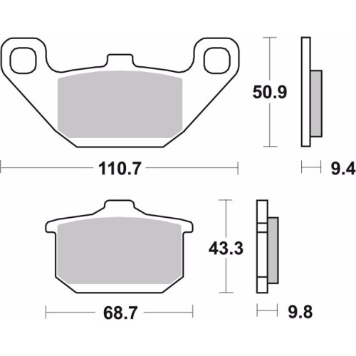 pastillas de freno moto brembo sinterizadas 07ka08sp