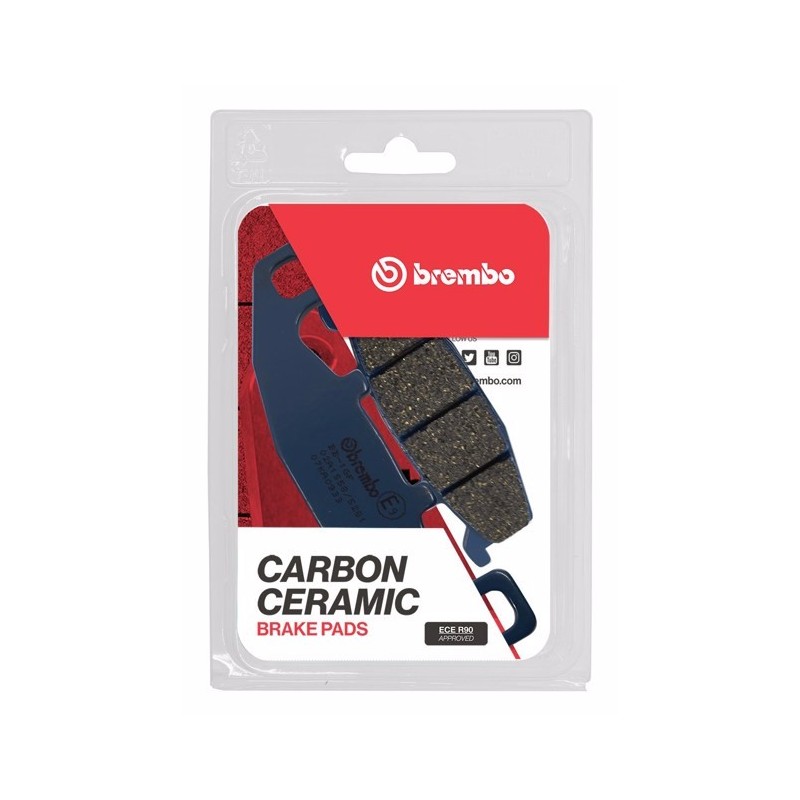 pastillas de freno moto brembo genuinas 07ka0933