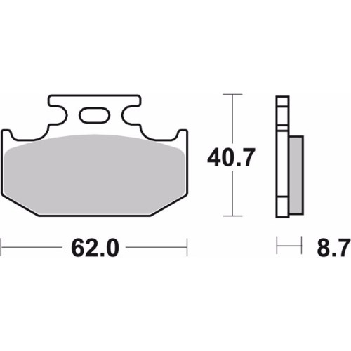 pastillas de freno moto brembo sinterizadas 07ka12sd