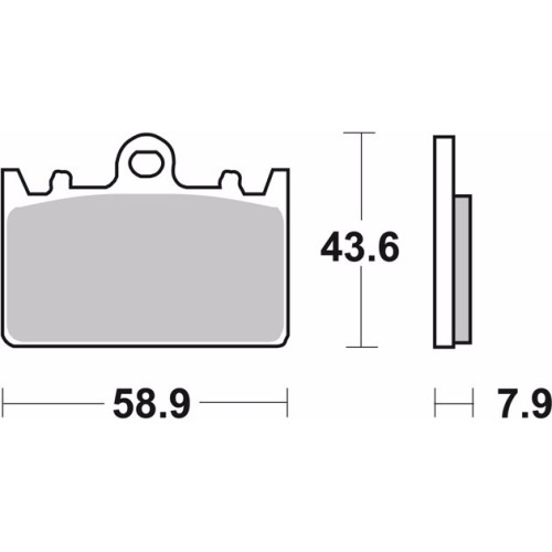pastillas de freno moto brembo sinterizadas 07ka14sr