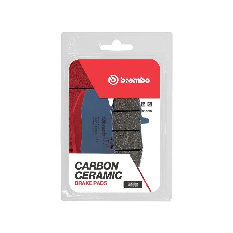 pastillas de freno moto brembo genuinas 07ka1907 delantero izquierda