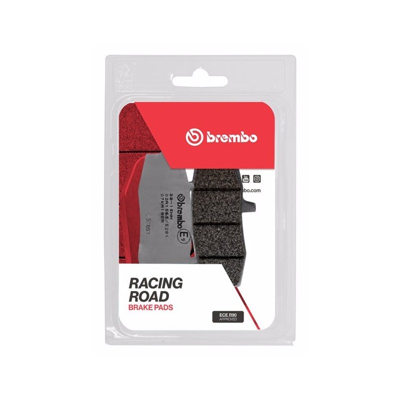 pastillas de freno moto brembo genuinas 07ka19sr delantero izquierda