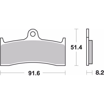 pastillas de freno moto brembo sinterizadas 07ka20sr 2