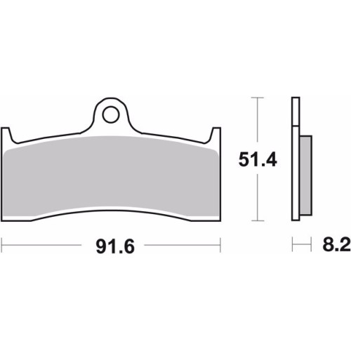 pastillas de freno moto brembo sinterizadas 07ka20sr
