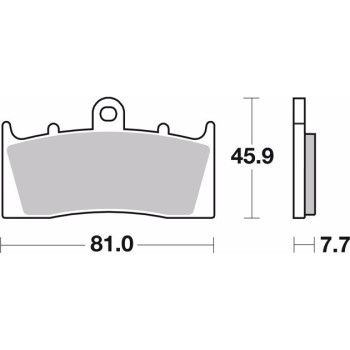 pastillas de freno moto brembo sinterizadas 07ka26sa 2