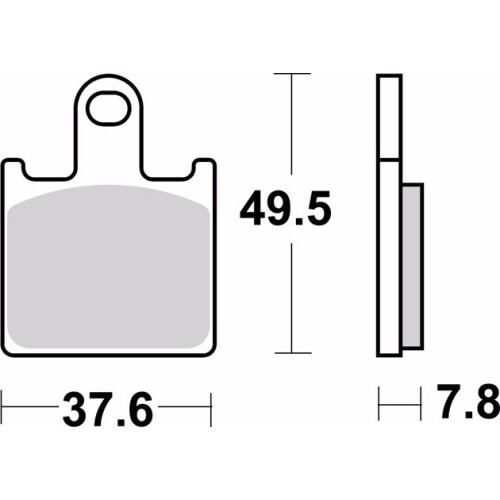 pastillas de freno moto brembo sinterizadas 07ka28sr
