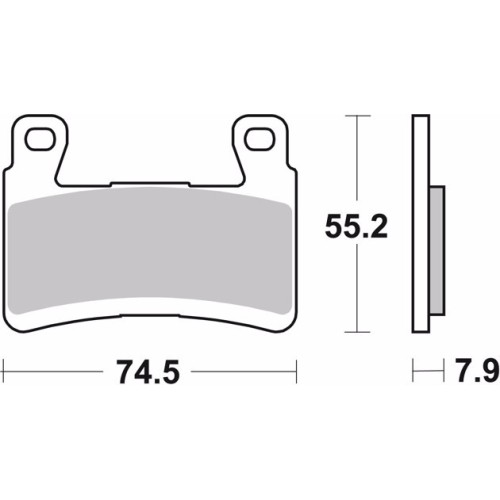 pastillas de freno moto brembo sinterizadas 07ka29sa