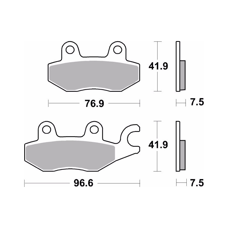 pastillas de freno moto brembo de carbono 07ka31rc