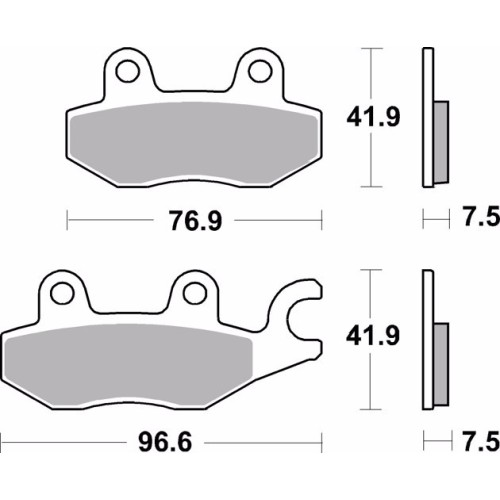 pastillas de freno moto brembo de carbono 07ka31rc