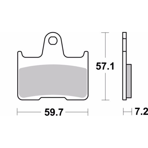 pastillas de freno moto brembo sinterizadas 07ks06sp