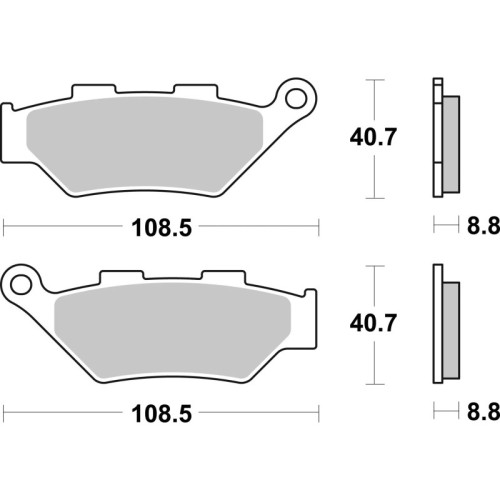 pastillas freno brembo 07ks07sa