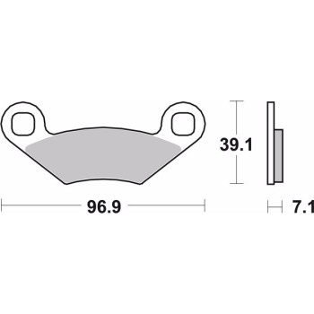 pastillas de freno moto brembo sinterizadas 07po01sd 2