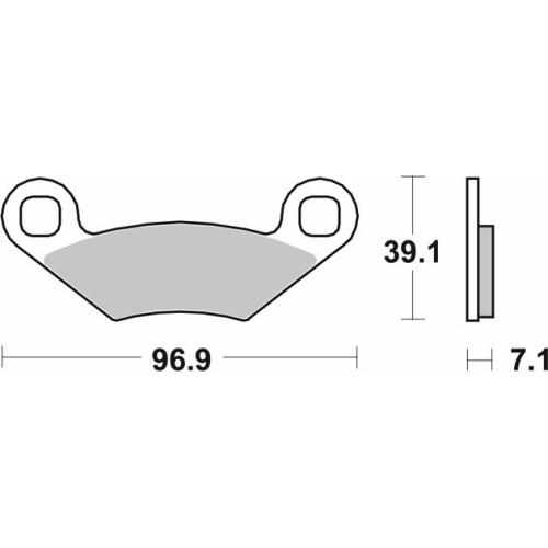 pastillas de freno moto brembo sinterizadas 07po01sd