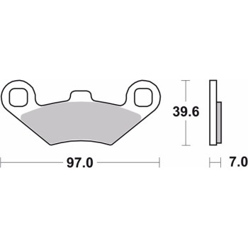 pastillas de freno moto brembo sinterizadas 07po02sd 2