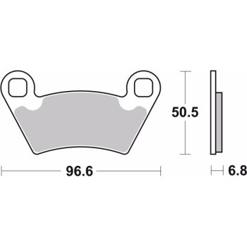 pastillas de freno moto brembo sinterizadas 07po07sd 2
