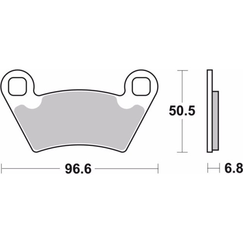 pastillas de freno moto brembo sinterizadas 07po07sd