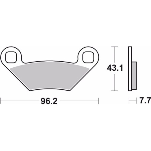 pastillas de freno moto brembo sinterizadas 07po11sd
