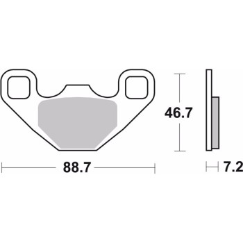 pastillas de freno moto brembo sinterizadas 07po13sd 2