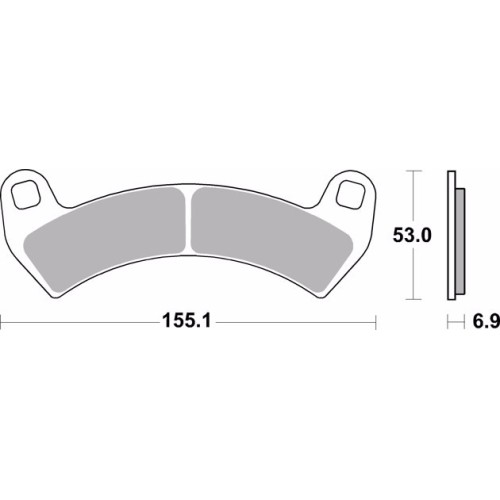 pastillas de freno moto brembo sinterizadas 07po14sx
