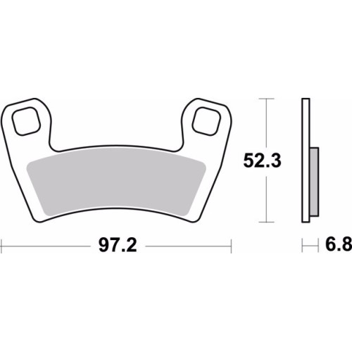 pastillas de freno moto brembo sinterizadas 07po15sd
