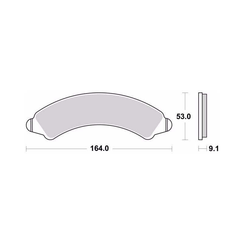 pastillas de freno moto brembo sinterizadas 07po16sd