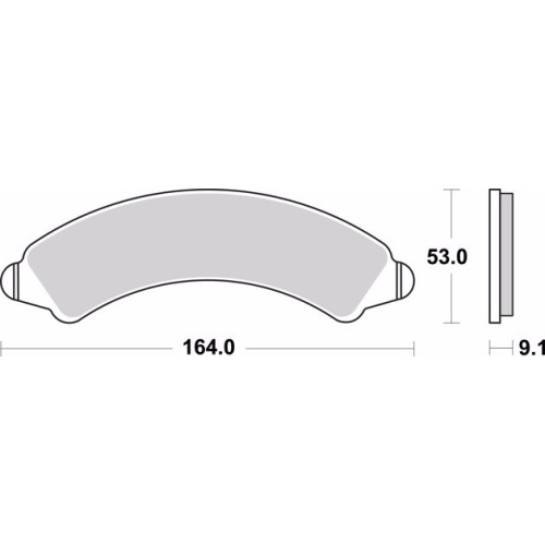 pastillas de freno moto brembo sinterizadas 07po16sd