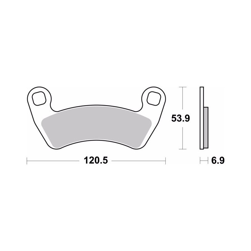 pastillas de freno moto brembo sinterizadas 07po17sd