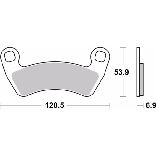 pastillas de freno moto brembo sinterizadas 07po17sd