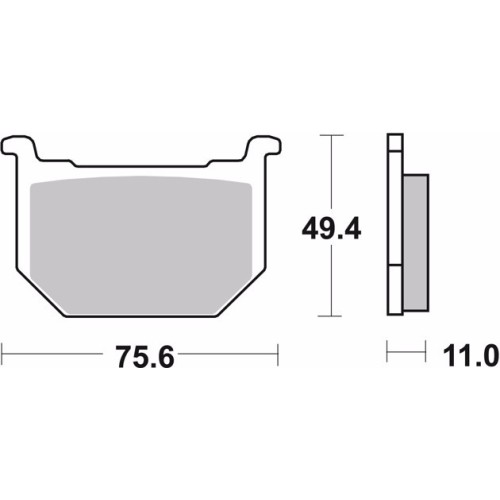 pastillas de freno moto brembo genuinas 07su0312
