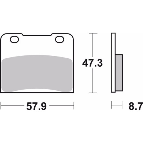 pastillas de freno moto brembo genuinas 07su0707
