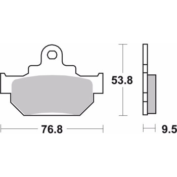 pastillas de freno moto brembo genuinas 07su0808 2