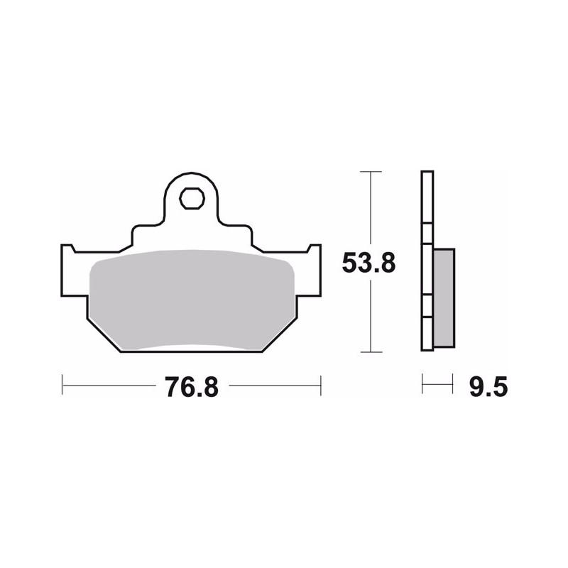 pastillas de freno moto brembo genuinas 07su0808