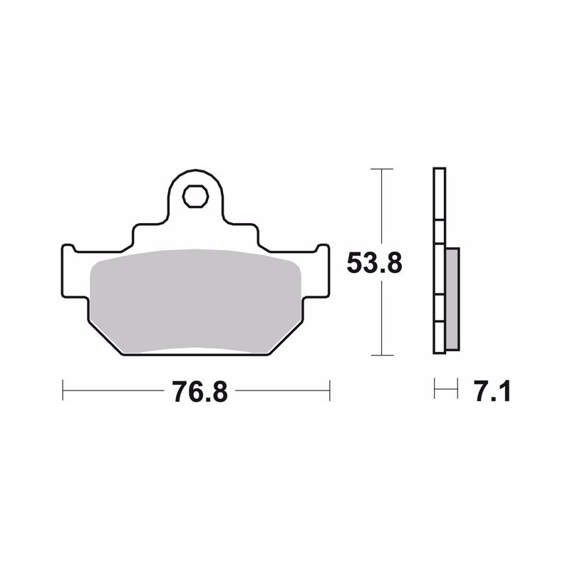 pastillas de freno moto brembo genuinas 07su0904