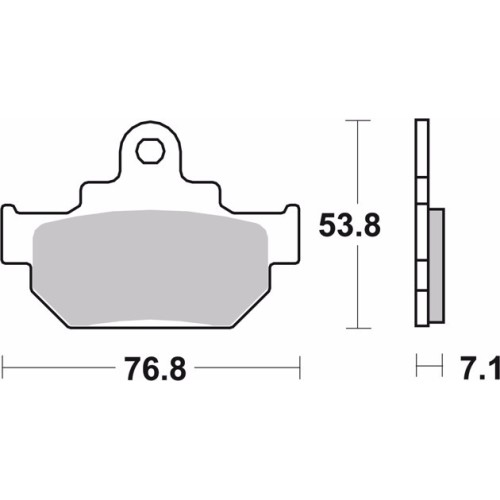 pastillas de freno moto brembo genuinas 07su0904