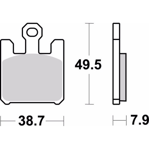 pastillas de freno moto brembo sinterizadas 07su26la