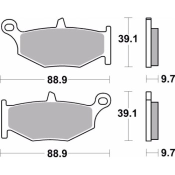 pastillas de freno moto brembo sinterizadas 07su32sp 2