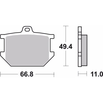 pastillas de freno moto brembo genuinas 07ya0309 2
