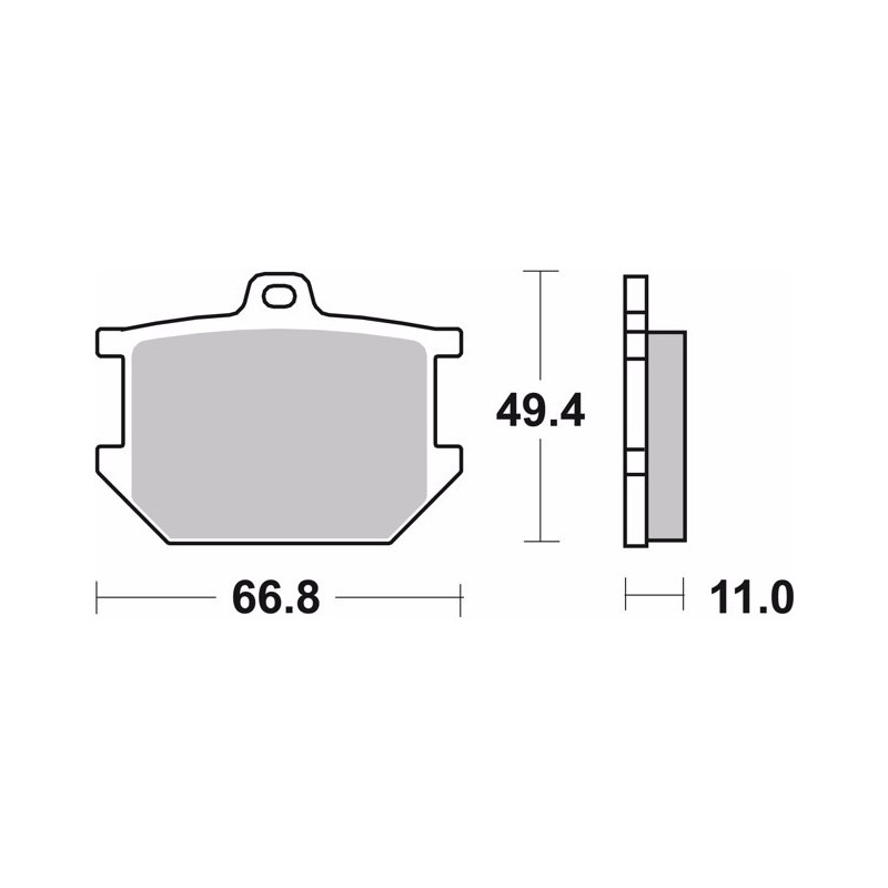 pastillas de freno moto brembo genuinas 07ya0309