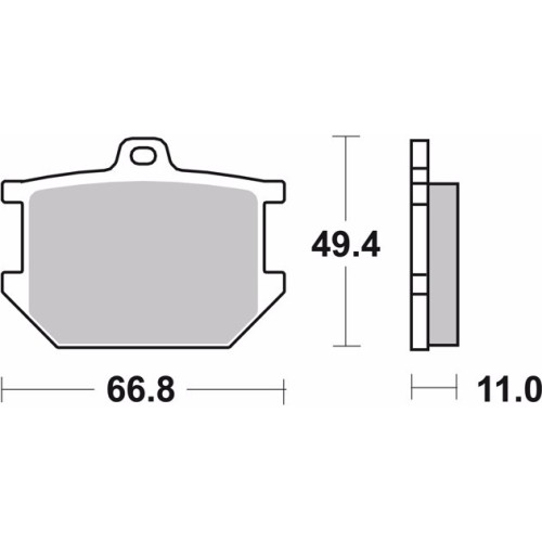 pastillas de freno moto brembo genuinas 07ya0309