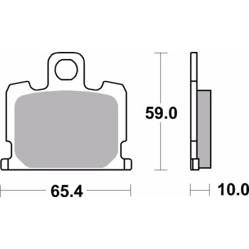 pastillas de freno moto brembo genuinas 07ya0809 2