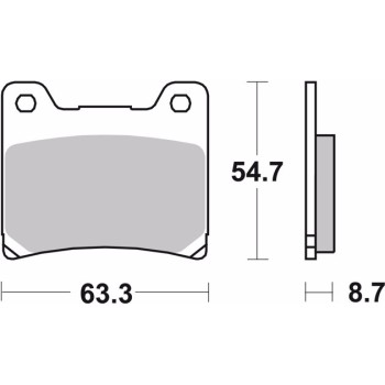 pastillas de freno moto brembo sinterizadas 07ya11sp 2
