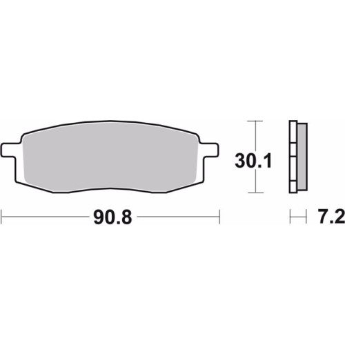 pastillas de freno moto brembo organicas 07ya13tt