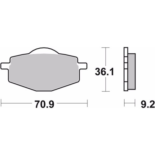 pastillas de freno moto brembo genuinas 07ya1407