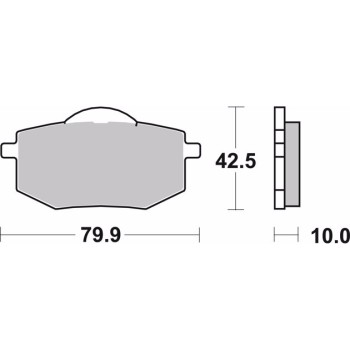 pastillas de freno moto brembo genuinas 07ya1909 2
