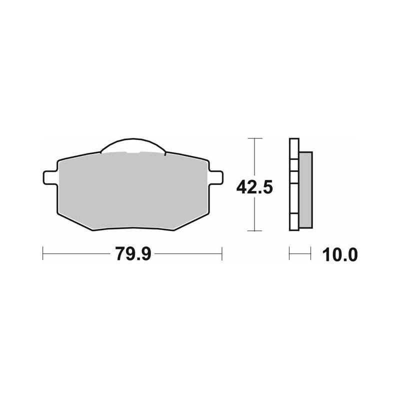 pastillas de freno moto brembo genuinas 07ya1909