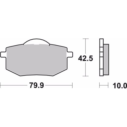 pastillas de freno moto brembo genuinas 07ya1909
