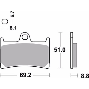 pastillas de freno moto brembo sinterizadas 07ya23sa 2