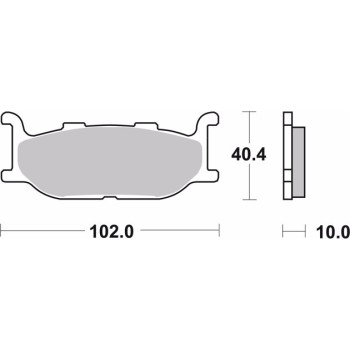 pastillas de freno moto brembo genuinas 07ya2709 2