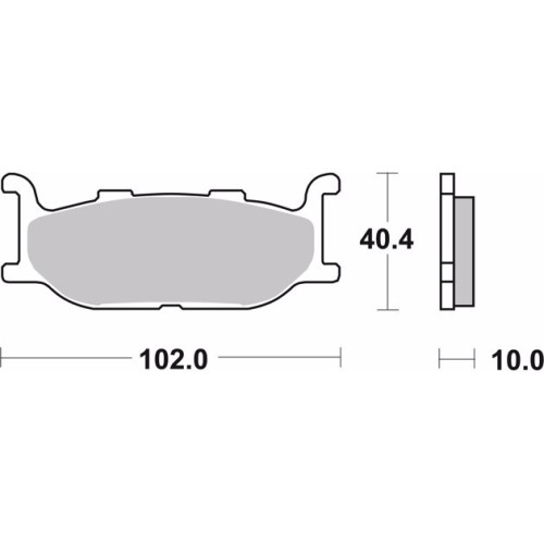 pastillas de freno moto brembo genuinas 07ya2709